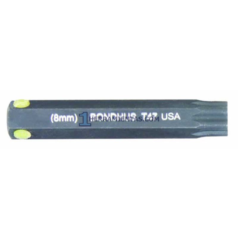 PUNTA TIPO TORX® T47 PARA DADO DE IMPACTO Y AUTOCLÉ. BONDHUS 32047