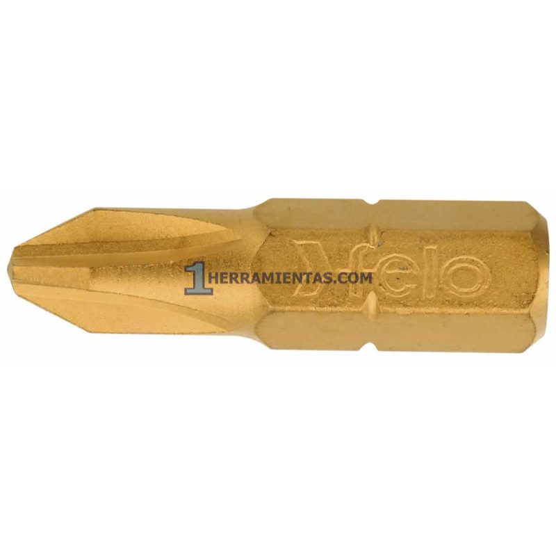 PUNTA CRUZ CON RECUBRIMIENTO DE TITANIO PH2 x 25 FELO 2202070