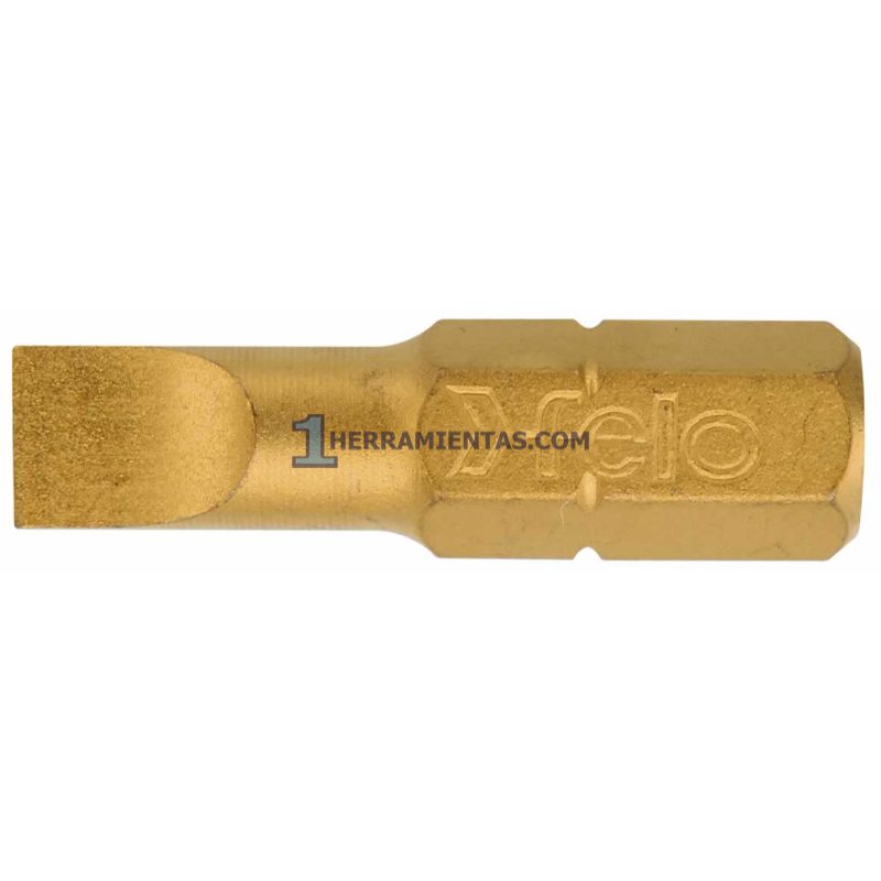 PUNTA PLANA CON RECUBRIMIENTO DE TITANIO 6.5 x 25 FELO 2061070